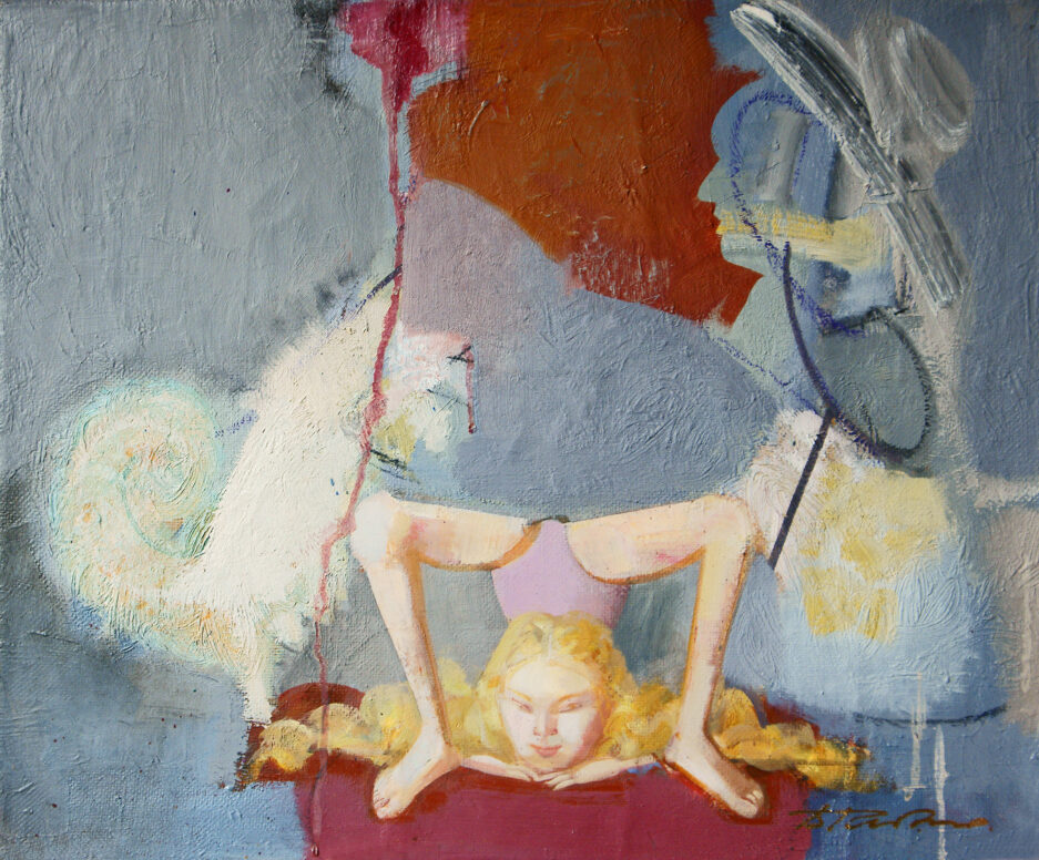 Vasiliy Ryabchenko - Wool on End (2012), 30 x 40 cm, oil on canvas