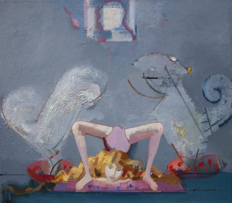 Vasiliy Ryabchenko - Princess (2020), 70 х 80 cm, oil on canvas